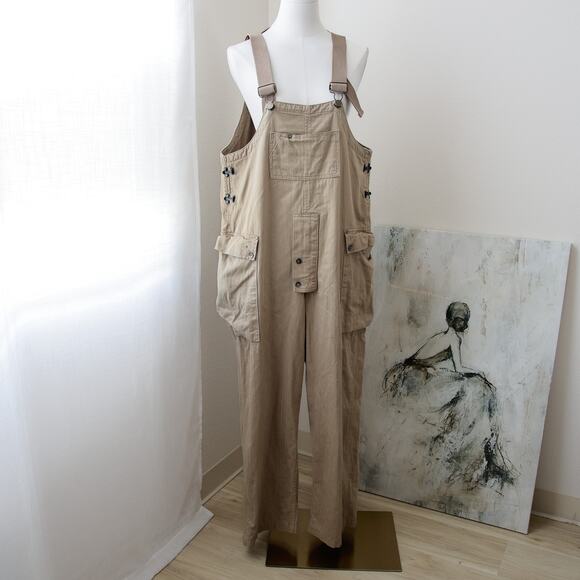 Japanese Workman Unisex Cotton retro Overalls size L - Picture 9 of 9